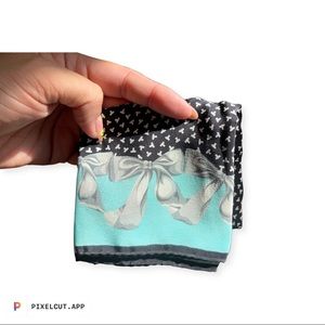 TIFFANY & CO. Vintage Silk Scarf